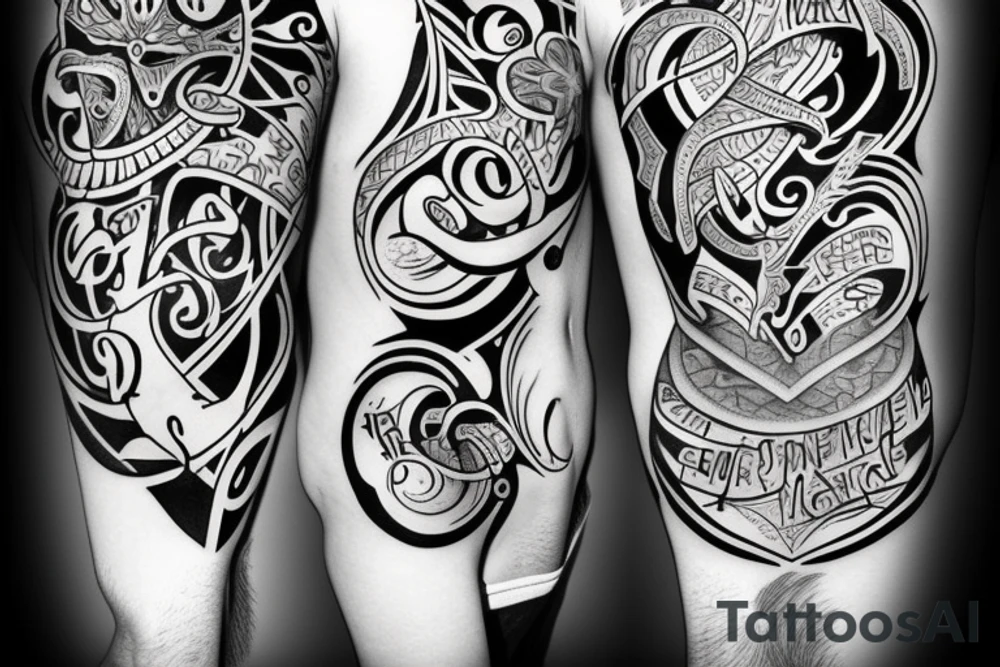 love tattoo words for a male tattoo idea