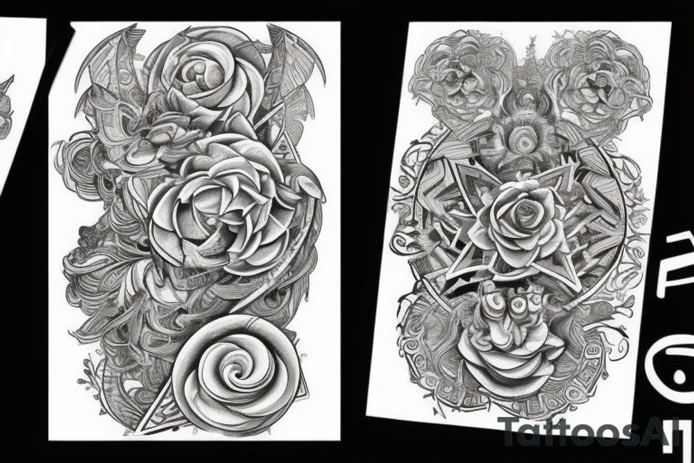 Labyrinth tattoo idea