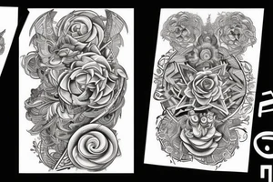 Labyrinth tattoo idea