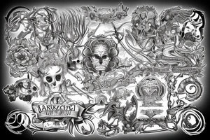 Labyrinth tattoo idea