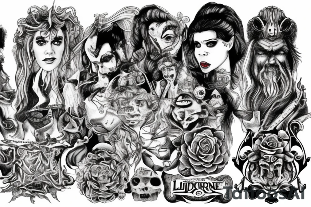 Labyrinth movie tattoo idea