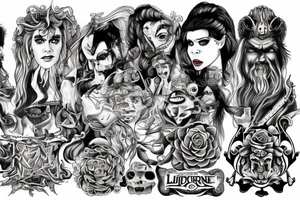 Labyrinth movie tattoo idea