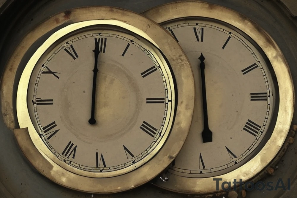 Four clock faces arranged for down the arm.

First clock hands are set at 2:14.  Inscribed at the top of the first clock is "Asher Michael" and at the bottom is "March 11, 2017".

Second clock hands are set at 10:16.  Inscribed at the top of the second clock is "Shiloh Kenneth" and at the bottom is "October 18, 2018".

Third clock hands are set at 5:12.  Inscribed at the top of the third clock is "Stevie Rose" and at the bottom is "July, 21, 2020".

Fourth clock hands are set at 9:07.  Inscribed at the top of the first clock is "Arlo Charles" and at the bottom is "April 18, 2023". tattoo idea