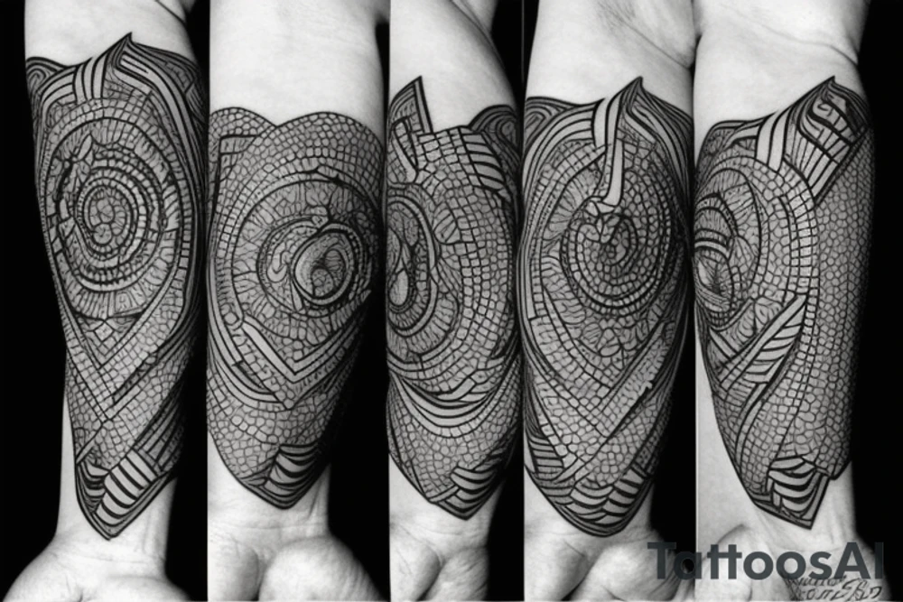 Black power themed tattoo tattoo idea