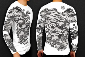 Long sleeve izumi tattoo idea