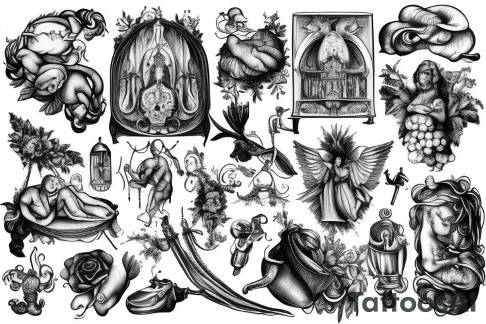 Heavenly Organ tattoo idea