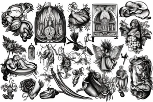 Heavenly Organ tattoo idea