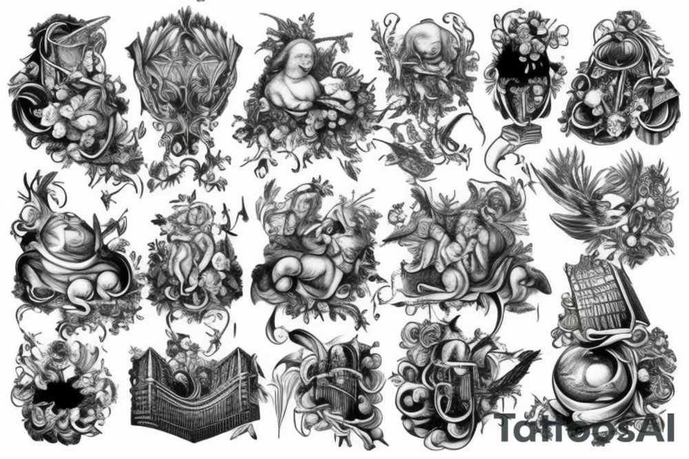 Heavenly Organ tattoo idea