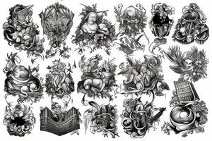 Heavenly Organ tattoo idea