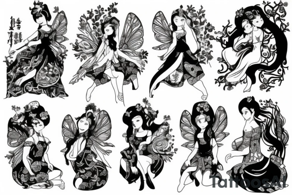 Russian fairy tales tattoo idea
