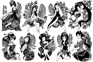 Russian fairy tales tattoo idea