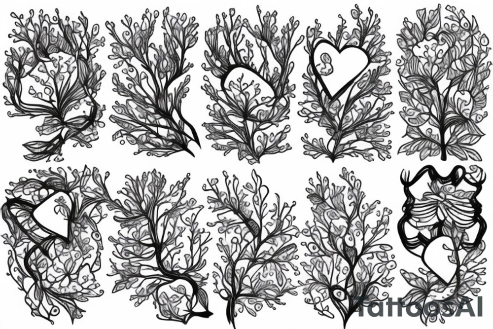 branch of lilac tattoo idea