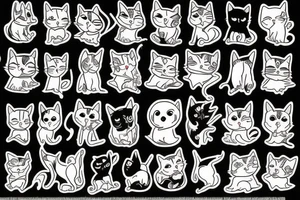 Mix between cat and dog tattoo idea