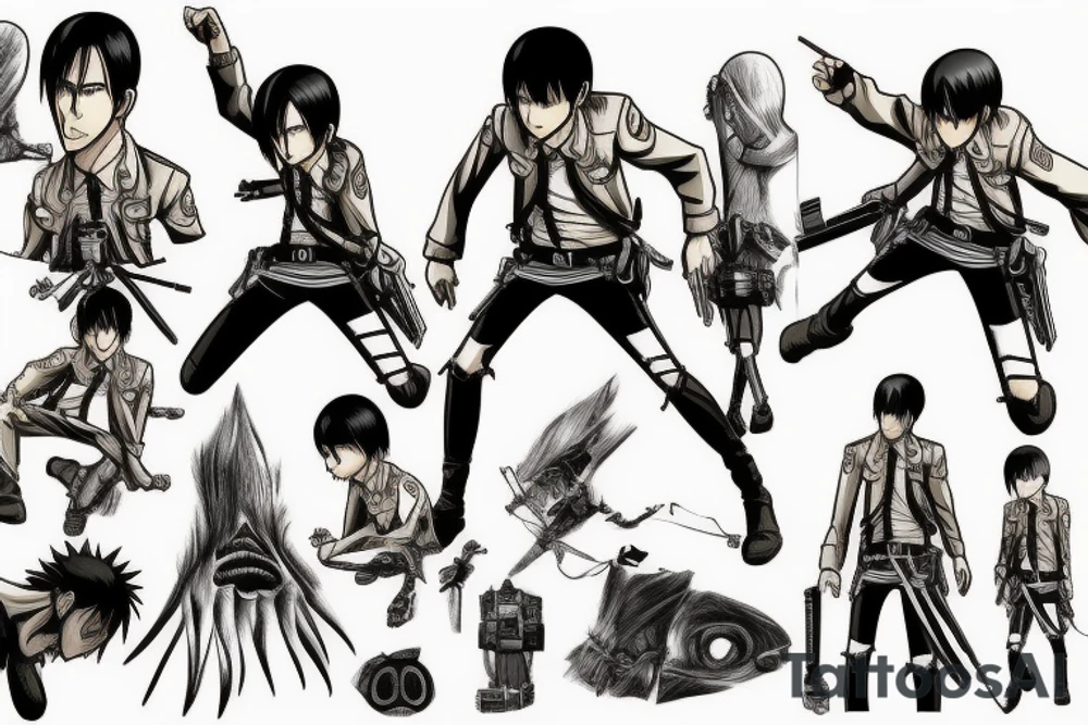 Attack on titan tattoo idea