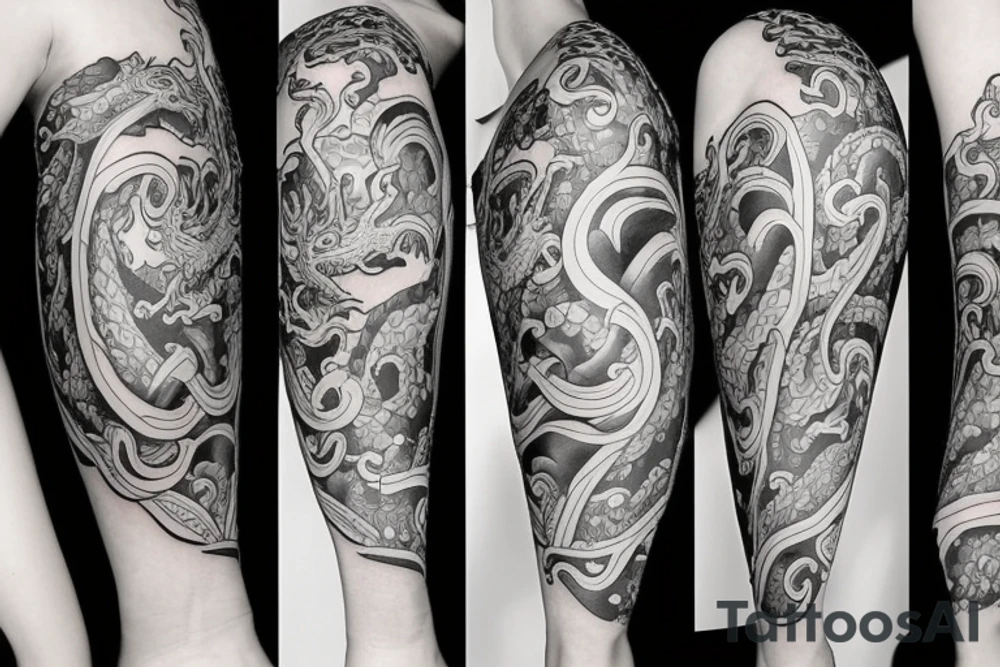 Dragons tattoo idea