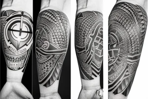 A tattoo that represents a bond between four sisters tattoo idea