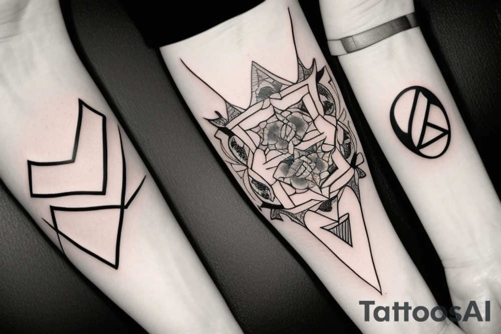 A tattoo that represents a bond between four sisters tattoo idea A tattoo that represents a bond between four sisters tattoo idea