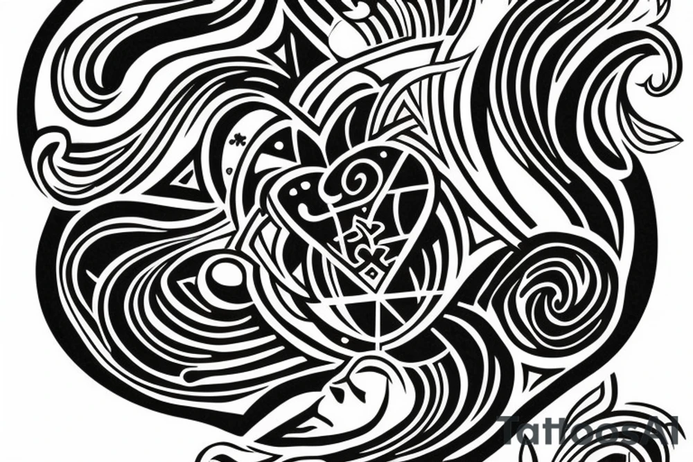 A tattoo that represents a bond between four sisters tattoo idea A tattoo that represents a bond between four sisters tattoo idea