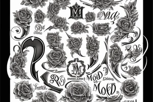 Old English “MD”
“MadDobbs” tattoo idea