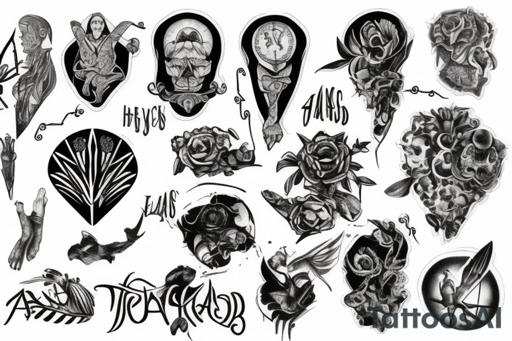 Atlas tattoo idea
