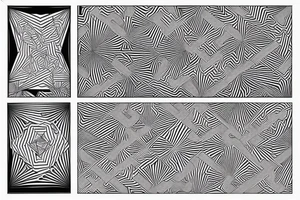 geometrische Muster wie mc Escher

Art Fusion tattoo style, white background, --no skin tattoo idea