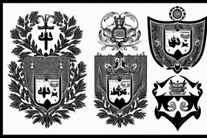 Coat of arms of the Moraes family. tattoo idea