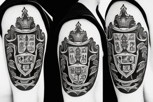 Coat of arms of the Moraes family. tattoo idea