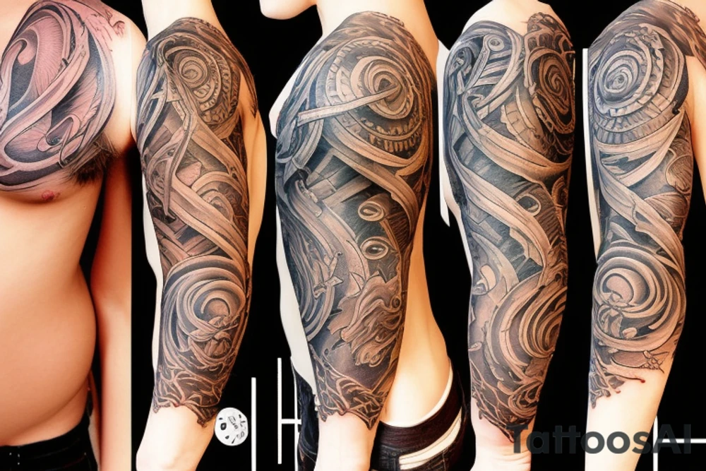 Sunburst tattoo idea