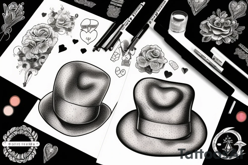 Madd
 hatter tattoo idea