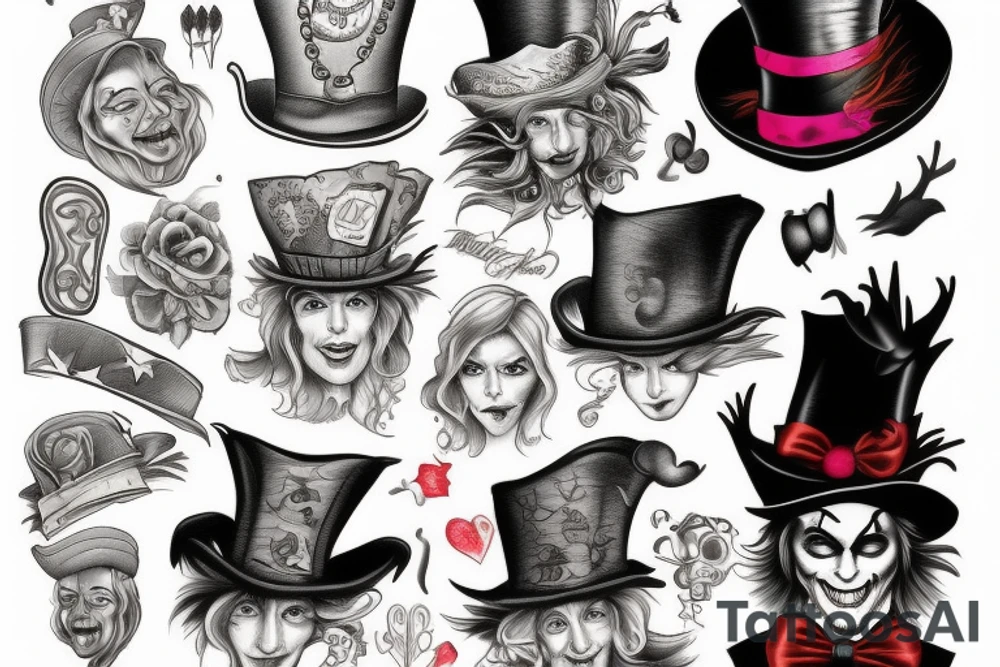 The mad hatter. tattoo idea