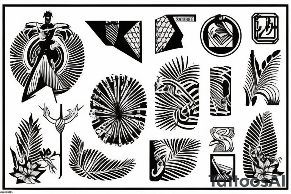 Rectangle shaped tattoo (ratio 1:2)
Hawaii themed tattoo idea Rectangle shaped tattoo (ratio 1:2)
Hawaii themed tattoo idea