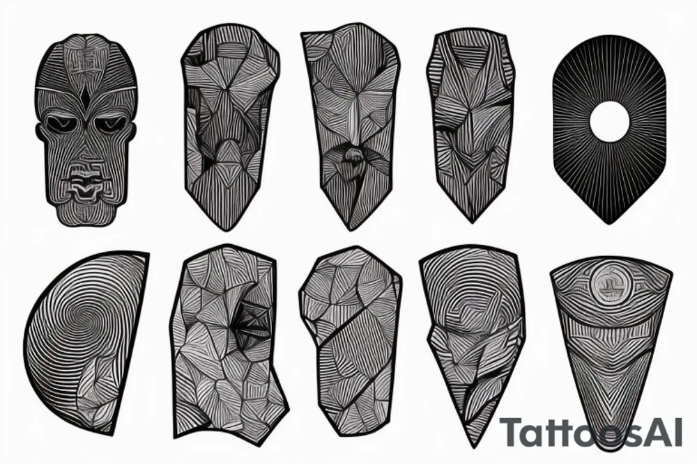 Rectangle shaped fine line tattoo (ratio 1:2) tattoo idea Rectangle shaped fine line tattoo (ratio 1:2) tattoo idea