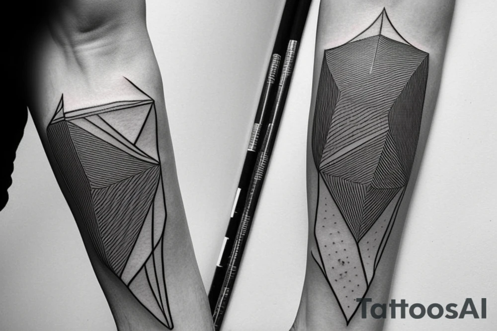 Rectangle shaped fine line tattoo (ratio 1:2) on forearm
Thin lines without a frame tattoo idea Rectangle shaped fine line tattoo (ratio 1:2) on forearm
Thin lines without a frame tattoo idea