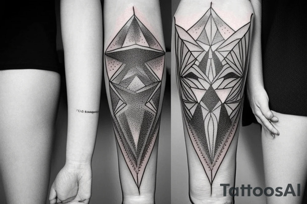 Create a rectangle shaped fine line tattoo (ratio 1:2) on the forearm. It should be made of very fine lines. tattoo idea