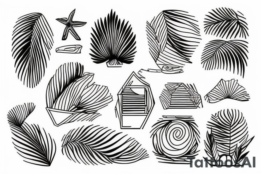Hawaiian mountains and ocean
Rectangle shaped tattoo idea Hawaiian mountains and ocean
Rectangle shaped tattoo idea