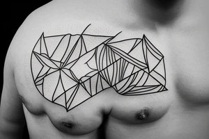 Hawaiian mountains and ocean
Rectangle shaped
Fine line tattoo idea
