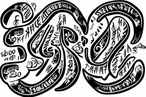 Sebio with a dollar sign replacing the S tattoo idea