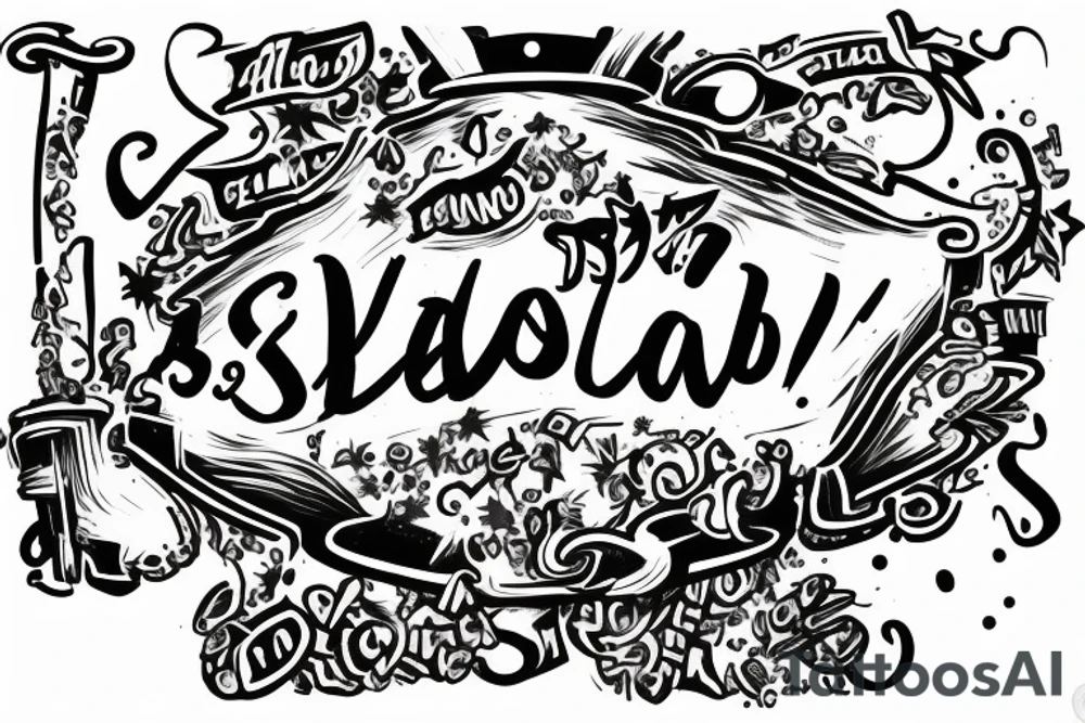 Sebio with a dollar sign replacing the S tattoo idea