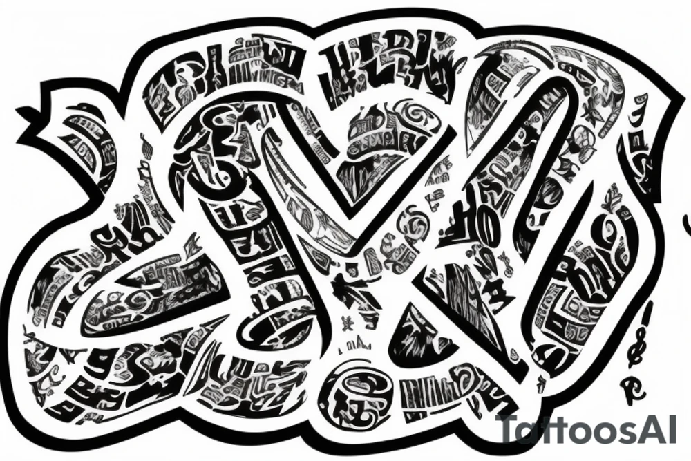 Sebio with a dollar sign replacing the S tattoo idea