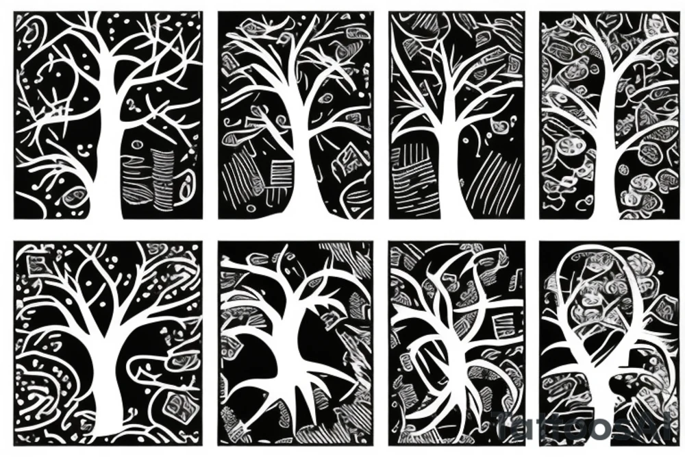 A money tree tattoo idea