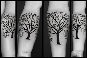 A money tree tattoo idea