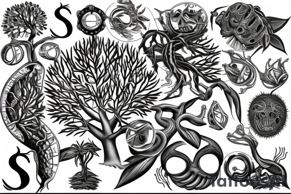A money tree tattoo idea