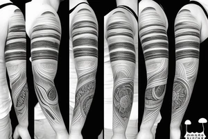Fine line tattoo that includes the moon and psychology references tattoo idea