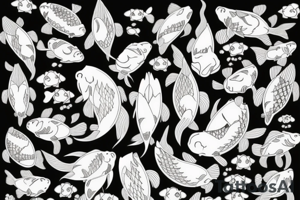koi carp is very beautiful surrounded by space tattoo idea koi carp is very beautiful surrounded by space tattoo idea