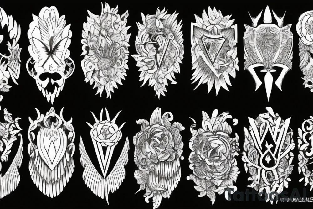 wings tattoo idea
