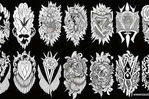 wings tattoo idea