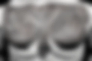 tribal chest tattoo down to stomach tattoo idea