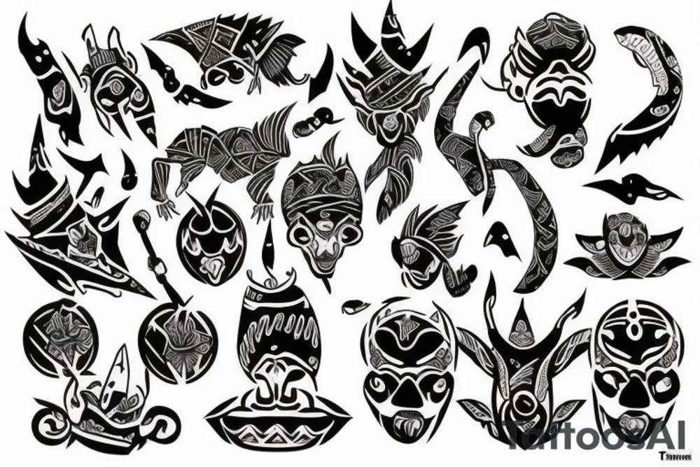 tribal tattoo idea