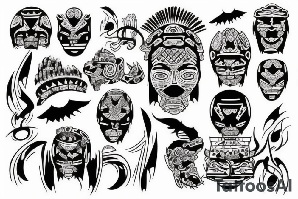 tribal tattoo idea