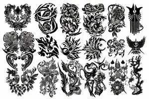 spine tattoo idea